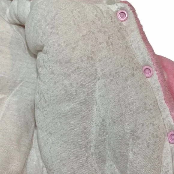 OKIE DOKIE Snowsuit 6M Pink Polka Dot - Picture 4 of 11
